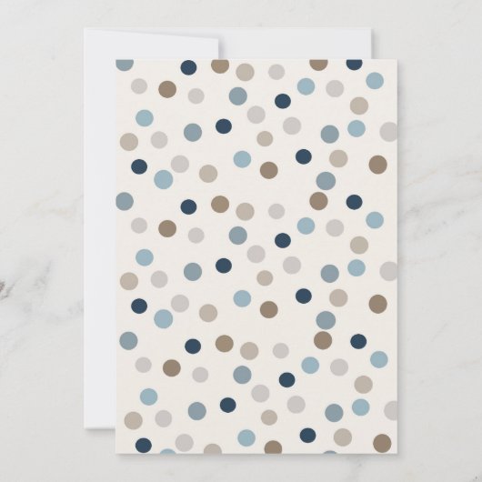 Denim Bear Invitation 招待状 (裏面)