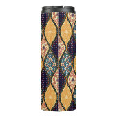 Denim Blueアールヌーボー：シームレス タンブラー (裏面)