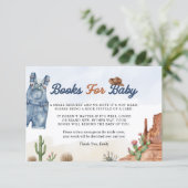 Denim Blue Jean Books for Baby Card  エンクロージャーカード (スタンド正面)