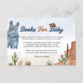 Denim Blue Jean Books for Baby Card  エンクロージャーカード (正面)