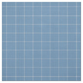 Denim Blue Large Gingham Checkered pattern ファブリック (見本)