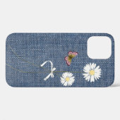 Denim Case-Mate iPhoneケースのデイジー Case-Mate iPhoneケース (裏面 (横))