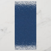 Denim & Diamonds 30th Birthday Dinner Flat Menu メニュー (裏面)