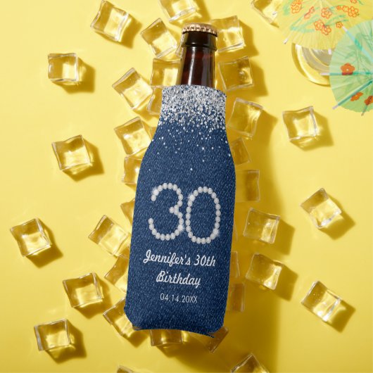 Denim & Diamonds 30th Birthday Party ボトルクーラー (インサイチュ 夏)