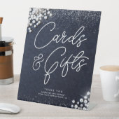 Denim Diamonds Bling Classy Elegant Cards Gifts 台座サイン (インサイチュ)