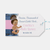 Denim, Diamonds, Little Girls ギフトタグ (正面(横))