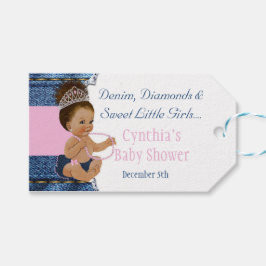 Denim, Diamonds, Little Girls ギフトタグ