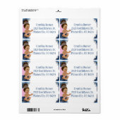 Denim, Diamonds, Little Girls ラベル (フルシート)