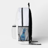 Denim Jacket プリントバックパック (右)