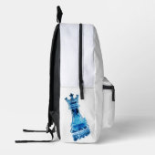Denim Jacket プリントバックパック (左)