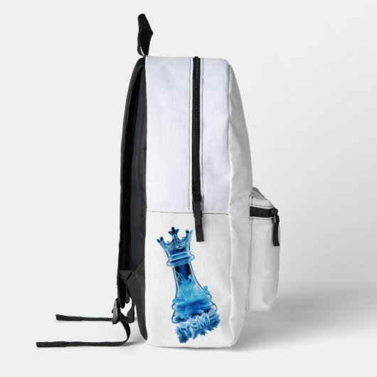 Denim Jacket プリントバックパック (左)