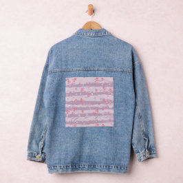 Denim Jacket – Butterfly Garden デニムジャケット