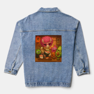Denim Jacket Caos Pop  デニムジャケット