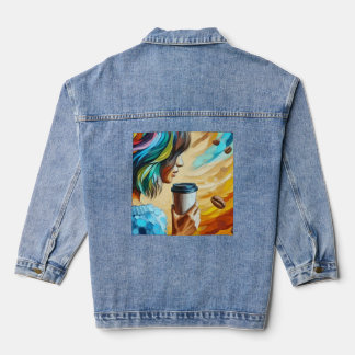 Denim Jacket — Coffee Breeze Art デニムジャケット