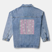 Denim Jacket – Gingham Orchard デニムジャケット (裏面)