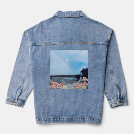 Denim Jacket " God is Very Creative" デニムジャケット