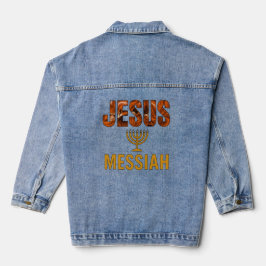 Denim Jacket  With Jesus Messiah デニムジャケット