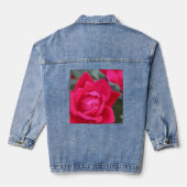 Denim Jacket WITH ROSE DESIGN デニムジャケット (裏面)