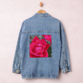 Denim Jacket WITH ROSE DESIGN デニムジャケット (ハンガー)