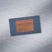 Denim Jean Classique Moderne マグネット名刺 (インサイチュ)
