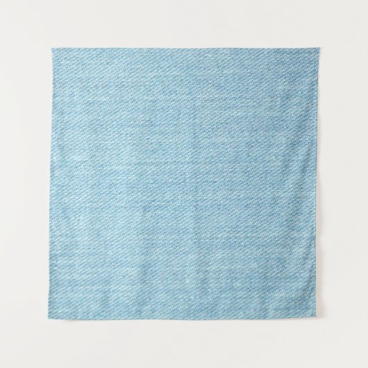 Denim jeans material cloth texture タペストリー (正面)