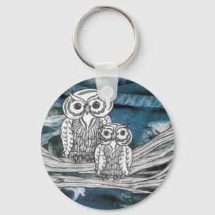 Denim Owlsキーチェーン キーホルダー