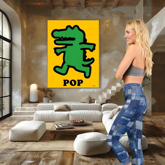 Denim Patchwork、ブルートーン、カスタム文字、ロゴ カプリレギンス