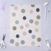 Denim Patchwork Bear Gift Bag 薄葉紙 (クラフト)