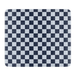 Denim rinse checkerboard pattern カッティングボード