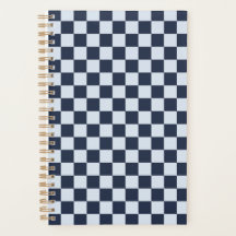 Denim rinse checkerboard pattern