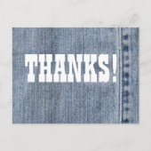 Denim Thanks ポストカード (正面)