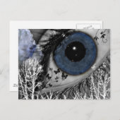 Denise Eye!@_Background ポストカード (正面/裏面)