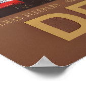 Denison Texas Special Retro Train Poster MKT Katy ポスター (角)