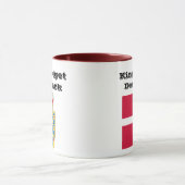 Denmark*の王室のなマグ/Kongeriget Danmarkのマグ マグカップ (中央)