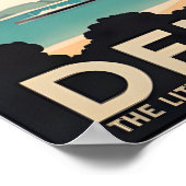 Denmark Art Jutland Print Funen Travel Poster  ポスター (角)