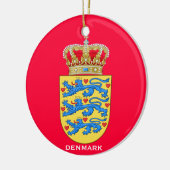 DENMARK*- Ceramic Round Ornament セラミックオーナメント (左)