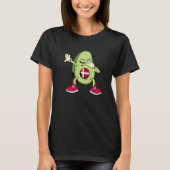 Denmark Danish Soccer Team Dabbing Avocado Danish  Tシャツ (正面)