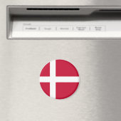 Denmark Flag マグネット (インサイチュ (食洗機))