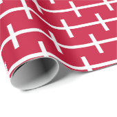 Denmark flag Wrapping Paper ラッピングペーパー (ロールコーナー)