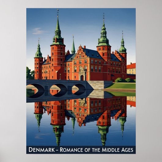 Denmark – Frederiksborg Castle ポスター (正面)