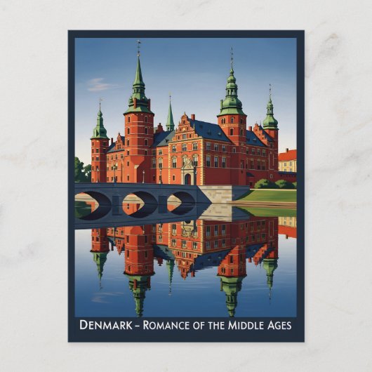 Denmark – Frederiksborg Castle ポストカード (正面)