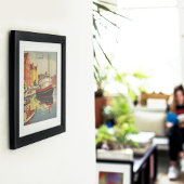 Denmark Vintage Travel Posterカスタマイズ ポスター