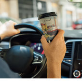 Denmark Vintage Travel Posterカスタマイズ 紙コップ