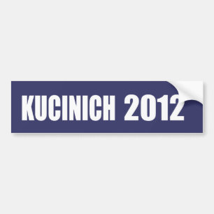 DENNIS KUCINICHの選挙のギア バンパーステッカー