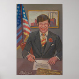 Dennis Kucinich – クリーブランド市長Kulhanek ポスター