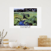 Dennis Miller Bunker's The Pool, Medfield ポスター (キッチン)