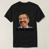 Dennis the Menace -  Hey Mr. Wilson! Sticker Tシャツ (デザイン正面)