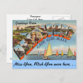 Dennisportからの挨拶 ポストカード (正面/裏面)