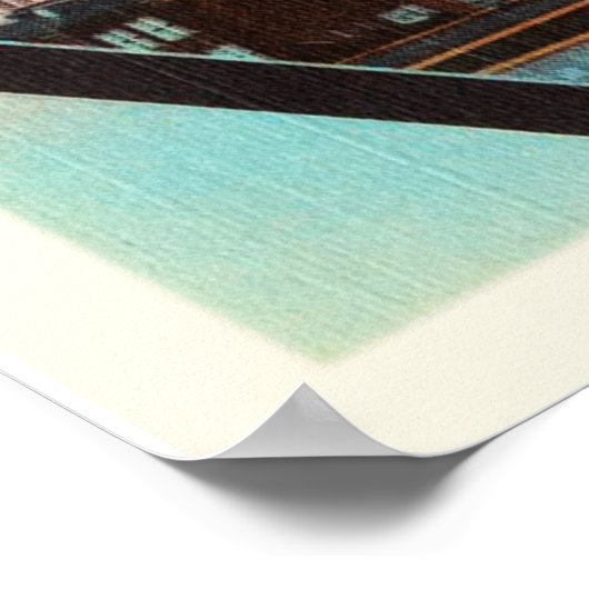 Dennisport Cape Cod Massachusetts MA Old Travel ポスター (角)