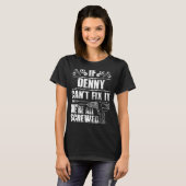 DENNYギフト名修正Itおもしろい誕生日パーソナライズされた Tシャツ (正面フル)